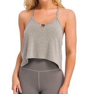 Gray Workout Top